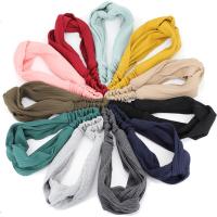 Headband, Caddice, knit, more colors for choice, 70mm, Sold By PC