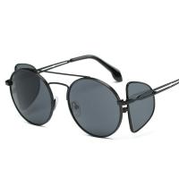 Fashion Sunglasses Zinc Alloy with PC plastic lens plated anti ultraviolet & for woman lead & cadmium free Sold By PC