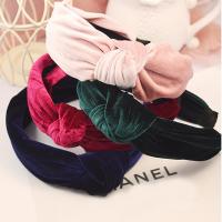 Hair Bands, Velour, for woman, more colors for choice, 70mm, Sold By PC