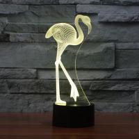 Night Lights Acrylic with ABS Plastic Animal & with USB interface & with LED light & change color automaticly Sold By PC