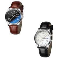 Men Wrist Watch Zinc Alloy with Leather for man & luminated lead & cadmium free Length Approx 9 Inch Sold By PC