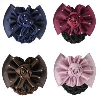 Mixed Hair Accessories, Polyester, with Iron, iron-on & for woman, more colors for choice, 115x80mm, Sold By PC