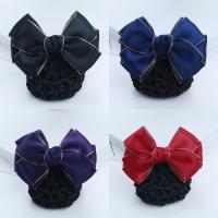 Mixed Hair Accessories, Polyester, with Iron, for woman, more colors for choice, 115x80mm, Sold By PC