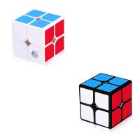 Cubos de Rubik mágica velocidade Puzzle brinquedos, grampo plástico, Mais cores pare escolha, 50.50x50.50x50.50mm, vendido por PC