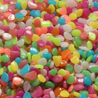 Resin Smycken Pärlor, Harts, luminated, fler färger för val, 16-20mm, 100PC/Bag, Säljs av Bag