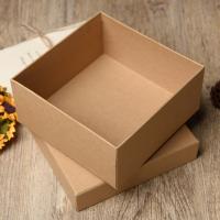 Kraftpapier Kraft Geschenk-Box, Multifunktions & verschiedene Größen vorhanden, 20PCs/Menge, verkauft von Menge