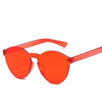 Fashion Sunglasses, Resin, with PC plastic lens, anti ultraviolet & for woman, more colors for choice, 144x54x150mm, Sold By PC