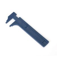 Vernier Caliper Plastic blue 96mm Sold By PC