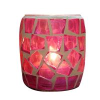 Glass Candle Holder, different designs for choice, 63x68mm, Sold By PC