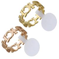 Edelstahl Ringe, plattiert, verschiedene Größen vorhanden & für Frau & hohl, keine, 6mm, verkauft von PC