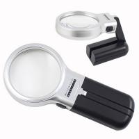 ABS Plastic Magnifier, with Glass, with LED light & Foldable & multifunctional, 125x74x80mm, Sold By PC