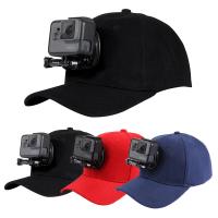 Bomuld Sport Kamera Baseball Cap, til fotografering & Aftagelig, flere farver til valg, 190x270mm, Solgt af PC