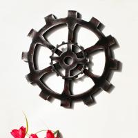 Ornamentos pendurados, madeira, Gear Wheel, 300x10mm, 2PCs/Lot, vendido por Lot