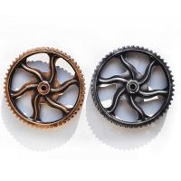 Hanging Ornaments, Wood, Gear Wheel, more colors for choice, 300x30mm, 2PCs/Lot, Sold By Lot
