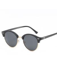 Zinc Alloy Sunglasses with PC plastic lens plated anti ultraviolet & Unisex lead & cadmium free Sold By PC
