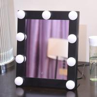 Mesing Kozmetički Mirror, s Staklo, pozlaćen, s LED svjetlom, više boja za izbor, 250x70x290mm, Prodano By PC