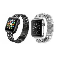 Watch Bands, Stainless Steel, plated, for apple watch & Unisex & different size for choice, more colors for choice, Length:Approx 9 Inch, Sold By PC