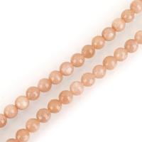Mondstein Perlen, rund, verschiedene Größen vorhanden & facettierte, Bohrung:ca. 1mm, verkauft per ca. 15.5 ZollInch Strang