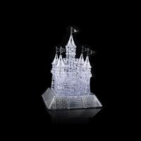 Dimensional Puzzle, ABS Plastic, Castle, with LED light & for children, 140x200mm, 160x215x120mm, Sold By PC