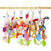 Lathe Hanging Rattle Toy , PP Cotton, with Plush & Plastic, with bells & for baby & different styles for choice, 190x435mm, Sold By PC