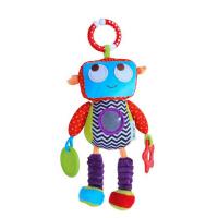 Cloth Plush Toy, Robot, with bells & for baby, 350x100mm, Sold By PC