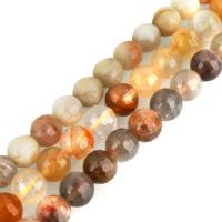Gemstone Jewelry Beads, Round, different materials for choice & different size for choice & faceted, Hole:Approx 0.6mm, Sold Per Approx 15 Inch Strand