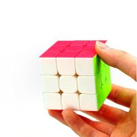 Magic Rubik Puzzle prędkości Puzzle kostek, Plastik ABS, Kwadrat, dla dzieci, 56x56x56mm, sprzedane przez PC