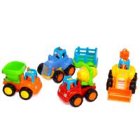 ABS Plastic Toy Inertia car with Plastic 4 pieces & for children    Sold By Set