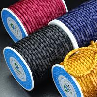 Cordon en nylon, corde en nylon, avec bobine plastique, plus de couleurs à choisir, 3.50mm, Environ 13m/bobine, Vendu par bobine
