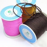 Cuerda de Nylon, cordón de nylon, con carrete de plástico, más colores para la opción, 1.80mm, aproximado 48m/Carrete, Vendido por Carrete