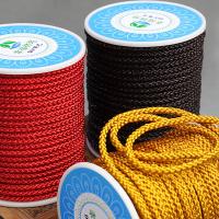 Cuerda de Nylon, cordón de nylon, con carrete de plástico, más colores para la opción, 3mm, aproximado 15m/Carrete, Vendido por Carrete
