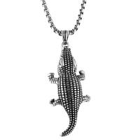 Titanium Steel Pendants Crocodile blacken Sold By PC