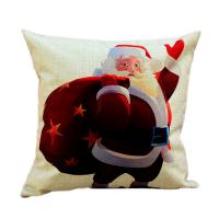 Cushion Cover, Cotton Fabric,  Square, Christmas jewelry & different designs for choice, 450x450mm, Sold By PC