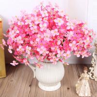 Silk Flower Artificial Flower Bouquet handmade 300mm Sold By Lot