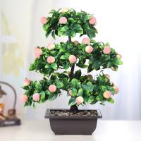 Plastic Bonsai Ornament, Fruit, different styles for choice, 340x430mm, Sold By PC