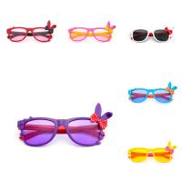 Gafas de sol de moda
, Plástico PC, con Acrílico, para  los niños, más colores para la opción, 127x120x41mm, Vendido por UD