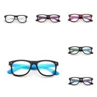 PC Kunststoff Brillenrahmen, unisex & verschiedene Muster für Wahl, 150x145x49mm, verkauft von PC