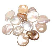 Cultured Freshwater Nucleated Pearl Beads, natural, no hole, more colors for choice, 10-12mm, Sold By PC