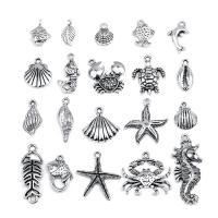 Zinc Alloy Pendants antique silver color plated lead & cadmium free Approx 1mm Sold By Bag