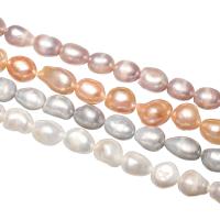 Cultured Rice Freshwater Pearl Beads, natural, more colors for choice, 11-12mm, Hole:Approx 0.8mm, Sold Per Approx 15 Inch Strand
