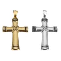 Stainless Steel Cross Pendants plated for woman & blacken Approx Sold By PC