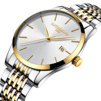 Stainless Steel with zinc alloy dial & Glass plated 30M waterproof & for man Length Approx 9 Inch Sold By PC