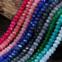 Jade Beads, poleret, forskellige stilarter for valg, Solgt Per Ca. 15 inch Strand