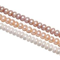 Natürliche kultivierte Süßwasserperlen Perle, Dom, verschiedene Größen vorhanden, keine, Bohrung:ca. 0.8mm, verkauft per ca. 15 ZollInch Strang