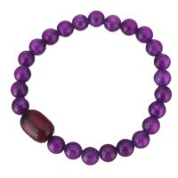 Amethyst Bracelet with Red Agate for woman 8mm Sold Per Approx 8 Inch Strand