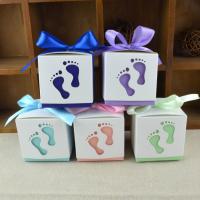 Jewelry Gift Box, Paper, with Satin Ribbon, hollow, more colors for choice, 60x60mm, 50PCs/Lot, Sold By Lot