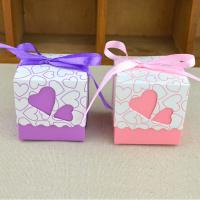 Jewelry Gift Box Paper with Satin Ribbon hollow Sold By Lot