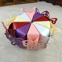 Papir Vjenčanje Candy Box, više boja za izbor, 100x40x50mm, 50računala/Lot, Prodano By Lot
