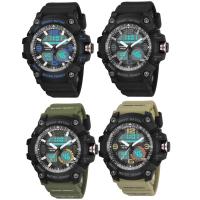 KOLEKCE HODINEK PANARS® Watch, Silikon, s slitina zinku volbou & Umělá hmota & Nerez, á, nastavitelný & LED & pro muže & vodotěsný & lupínkovým, více barev na výběr, 56x26x16.7mm, Délka Cca 10.2 inch, Prodáno By PC