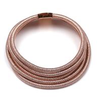 Zinc Alloy Bracelet zinc alloy magnetic clasp plated for woman nickel lead & cadmium free 45mm Sold Per Approx 8 Inch Strand